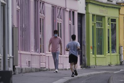 Run pendant le confinement, Paris, Ph.Moctar KANE