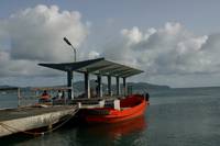 Quai d'embarquement, Fort-de-France, La Martinique, 08 2002, Ph. Moctar KANE.