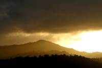 Mornes au crépuscule, La Martinique, 08 2002, Ph. Moctar KANE.
